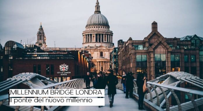 Millennium bridge Londra